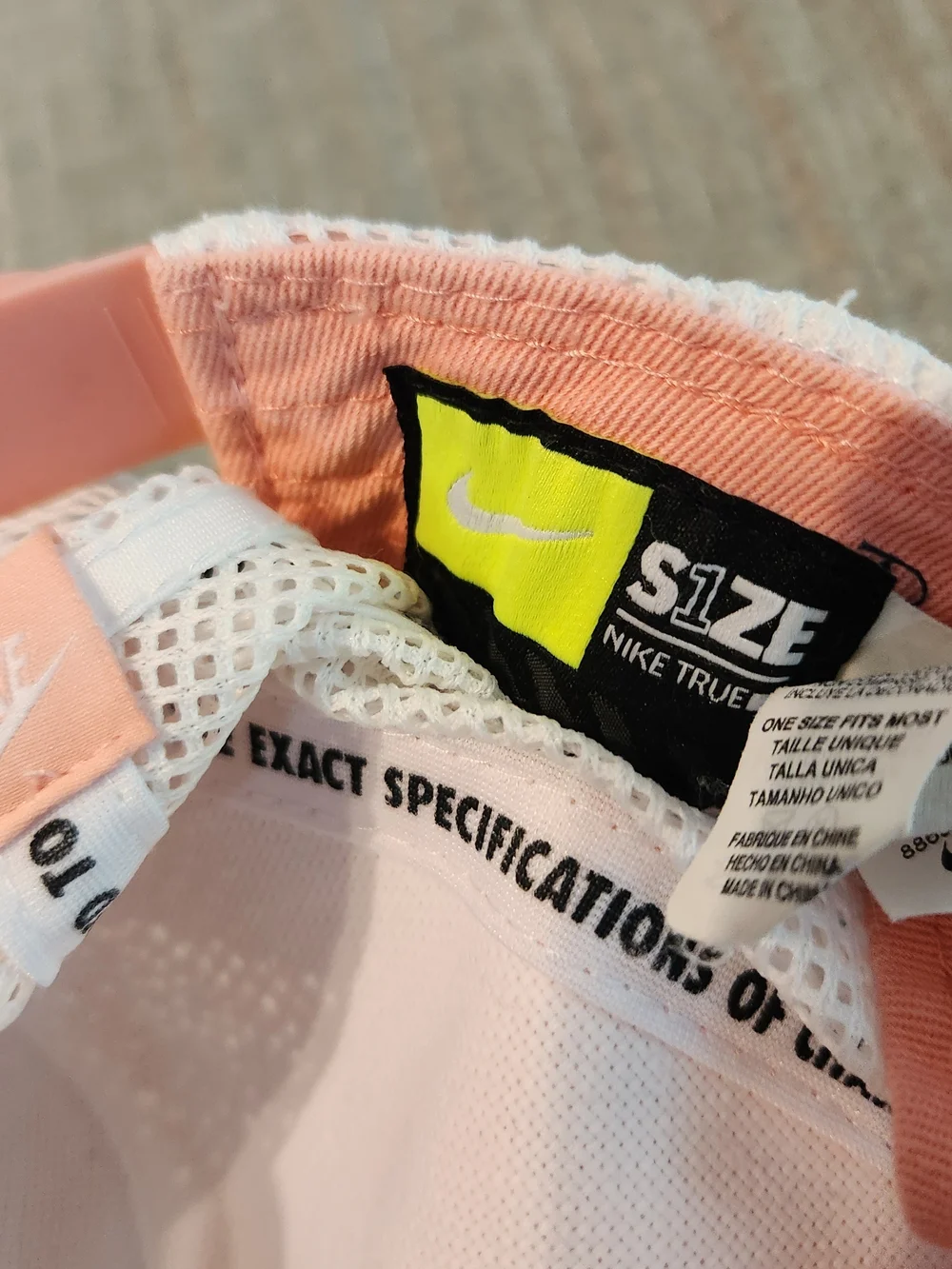 Nike vtg straight bill hat youth one size